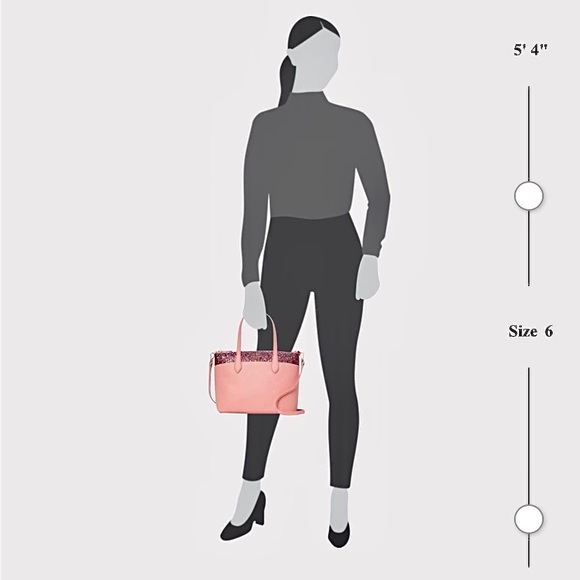 🍋Kate Spade Flash Glitter Satchel - Picture 9 of 10